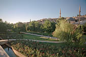 Urfa, the Dergah gardens